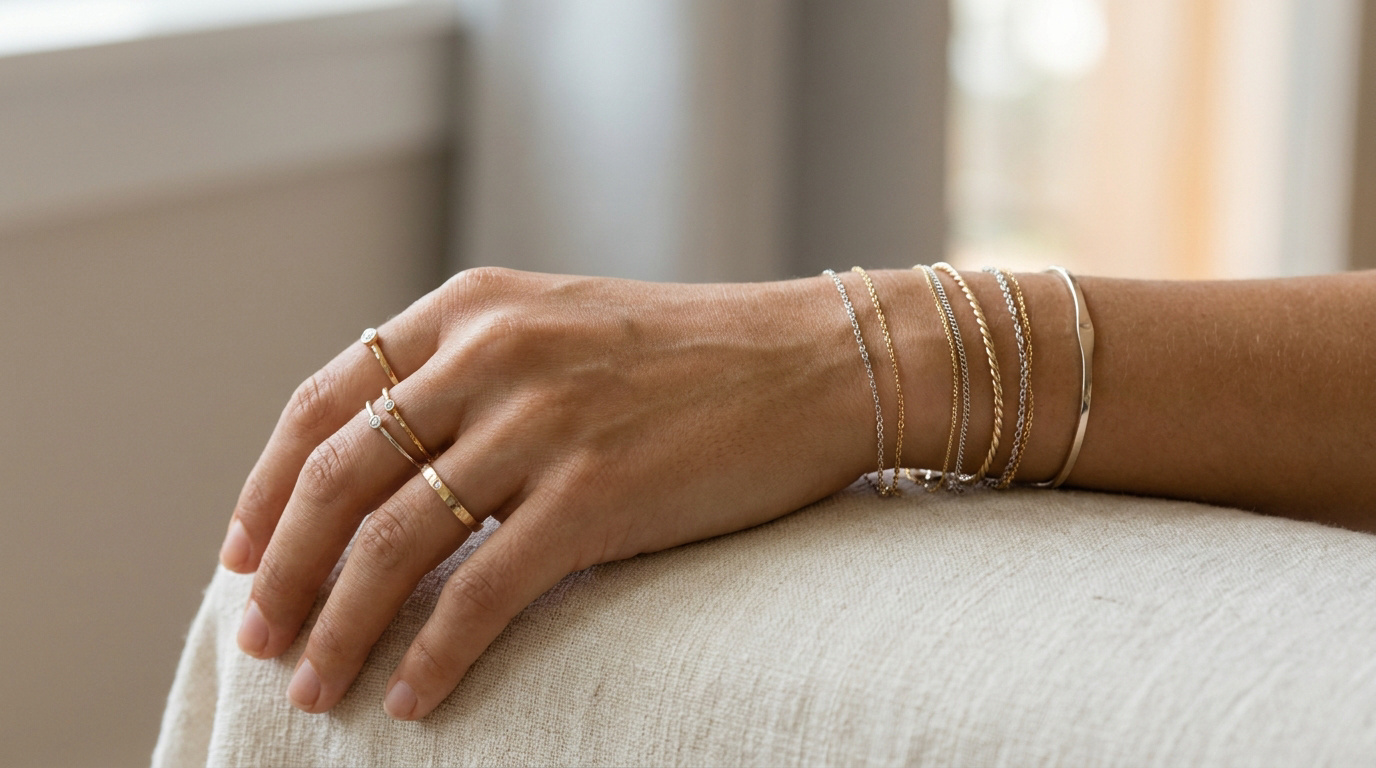Les bijoux fins et délicats : la discrétion précieuse