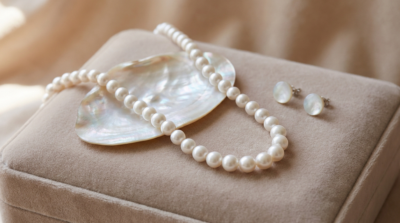 Perles et nacre : douceur intemporelle