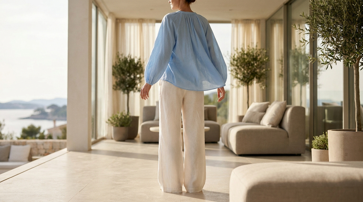Une garde-robe tout en légèreté et fluidité
